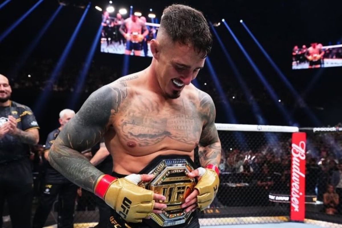 Aspinall bertekad singkirkan Gane dari perebutan gelar kejuaraan perlombaan UFC selamanya