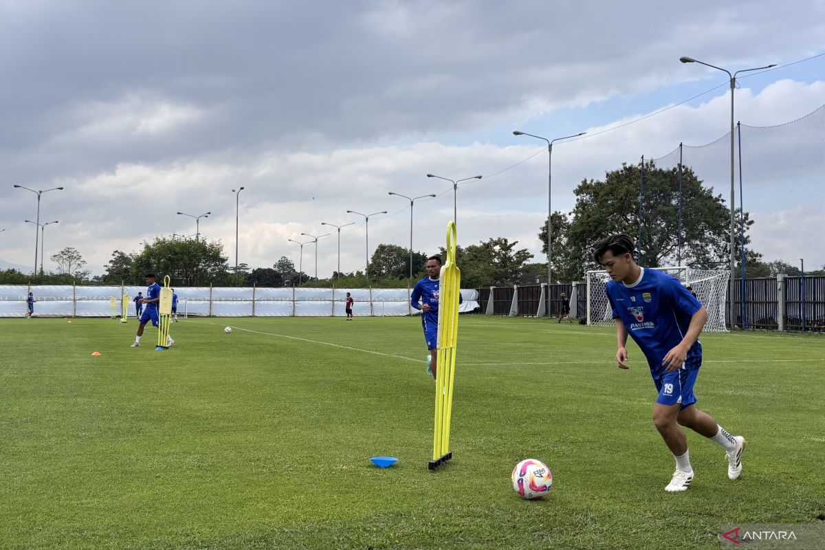 Persib Bandung peringkat latihan perdana jelang Piala Presiden
