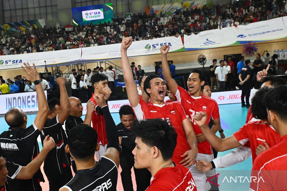 Indonesia ditemani Thailand lolos ke AVC Mens Championship 2026