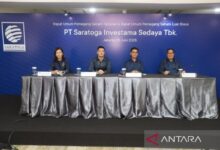 Saratoga tebar dividen Rp200 miliar dari buku tahun 2024