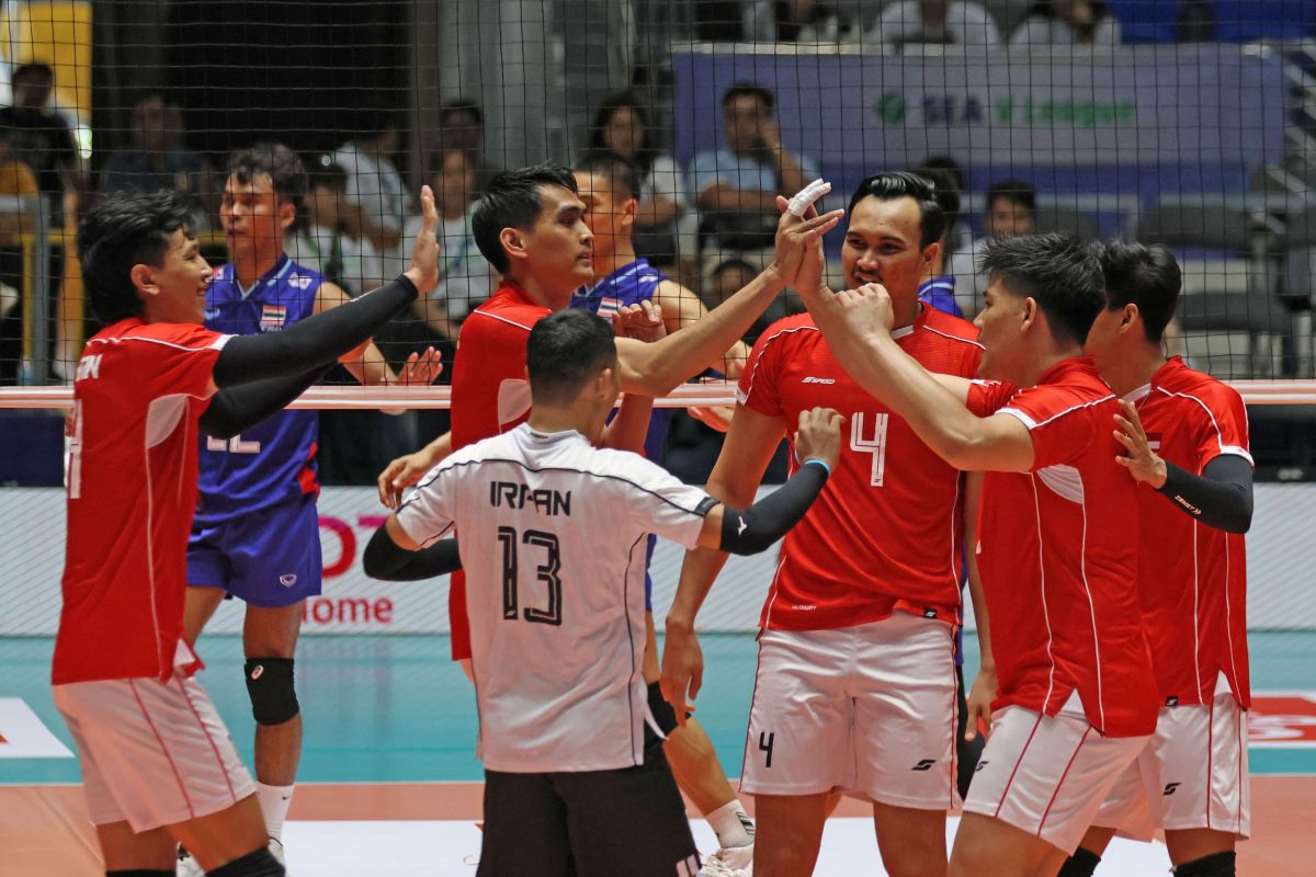 Indonesia cetak kemenangan kedua pada leg kedua SEA V League 2025 