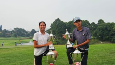 Randy lalu Bianca juara Medco-Pondok Indah Amateur Golf 2025