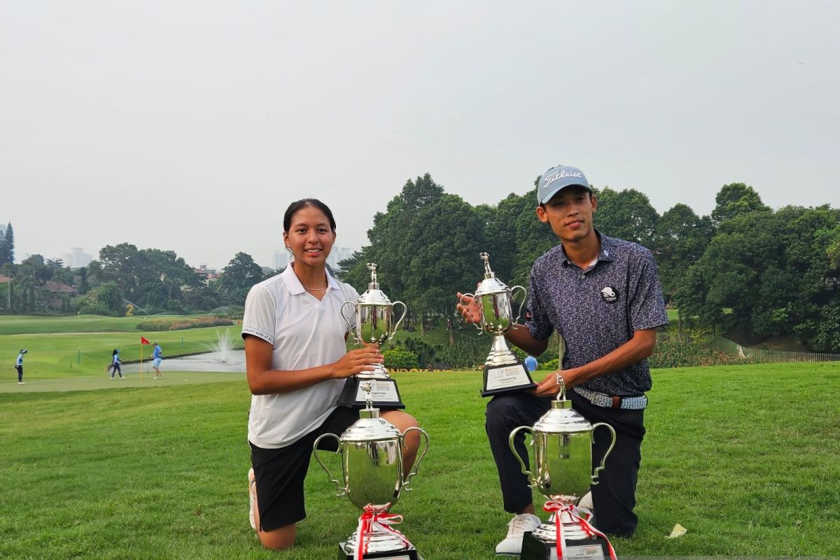 Randy lalu Bianca juara Medco-Pondok Indah Amateur Golf 2025