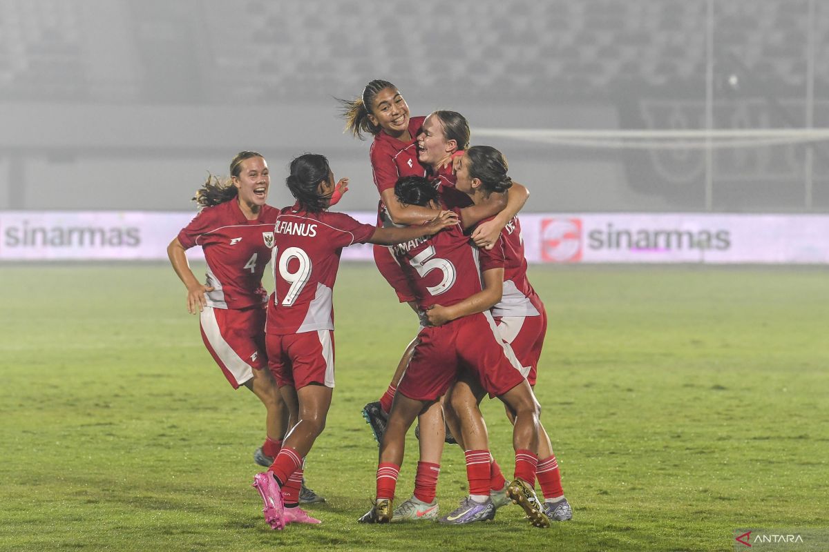 Timnas Indonesia di tempat klasemen kualifikasi Piala Asia Putri 2026