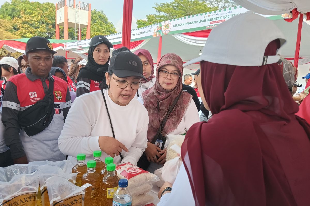 BI juga Pemkot Semarang peringkat Inisiatif Pangan Murah pada di 1.530 titik