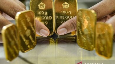Harga tiga item emas di area pada Pegadaian hari ini kompak stabil