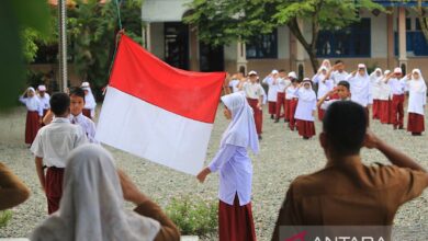 Aturan kemudian tata cara pengibaran bendera Merah Putih HUT ke-80 RI