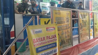 Cara juga ketentuan bayar pajak motor online melalui Indomaret