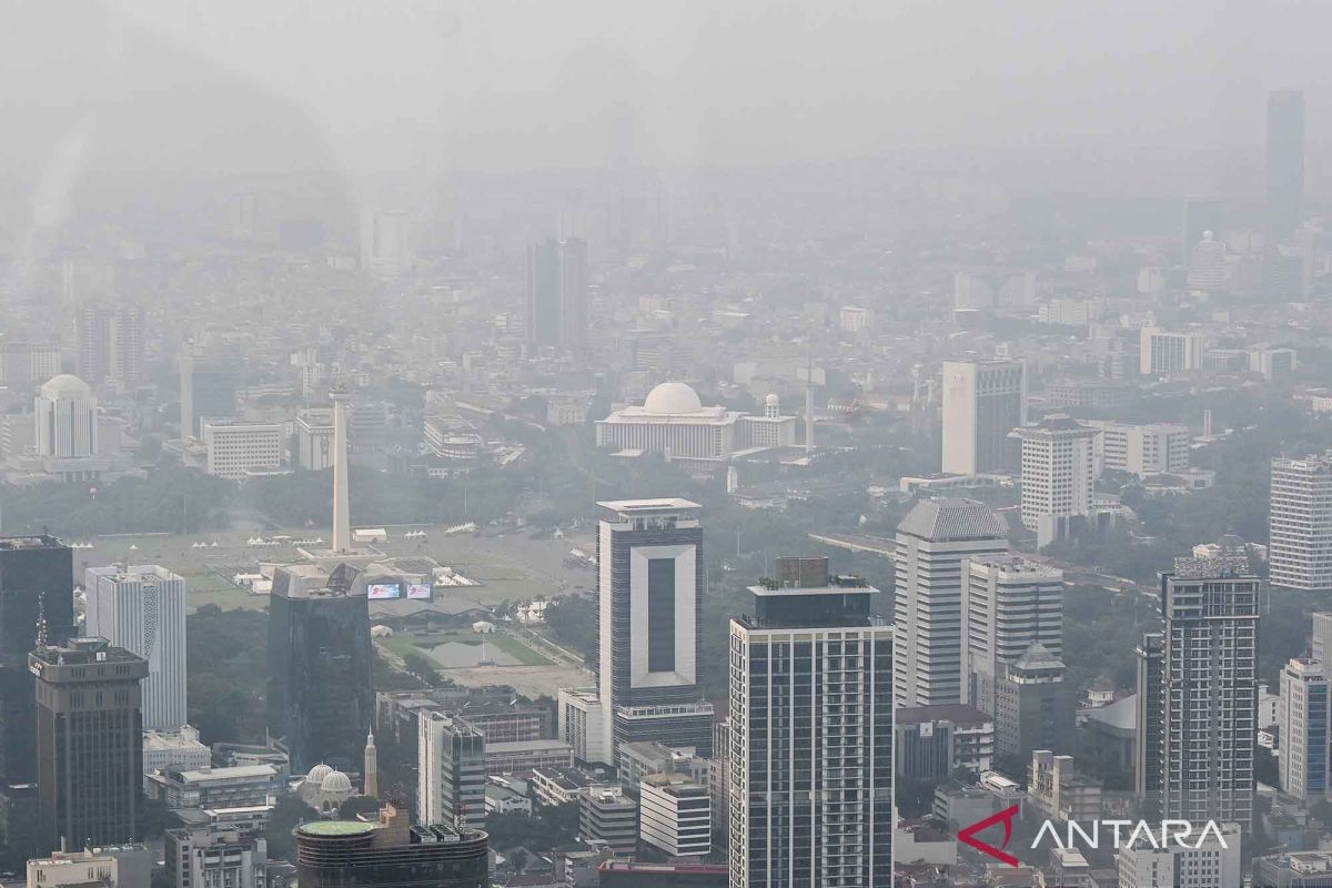 Awal Hari ini, Ibukota Indonesia jadi kota paling berpolusi pertama pada dunia