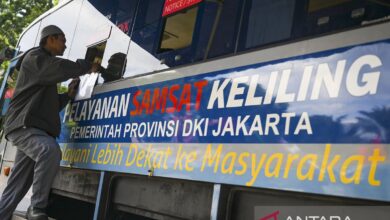 Sabtu, layanan Samsat Keliling tersedia di 9 wilayah Detabek
