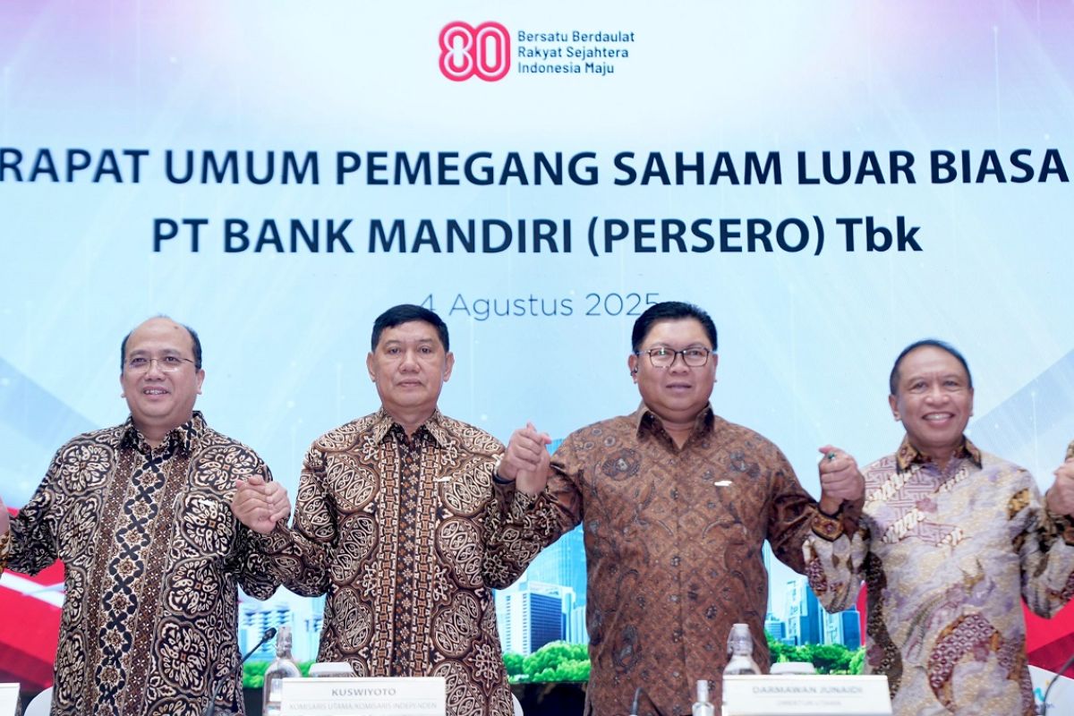 Bank Mandiri rombak manajemen, ini daftar direktur lalu komisaris baru