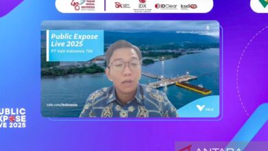 Pendapatan Vale Indonesia capai 220,2 jt dolar Negeri Paman Sam pada triwulan II