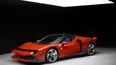 Ferrari 849 Testarossa dilengkapi dengan tiga motor listrik