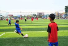 Begini cara sewa lapangan mini soccer pada Taman Manunggal Bogor