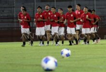 Kualifikasi Piala Asia U-23: Susunan pemain Indonesia vs Korea Selatan