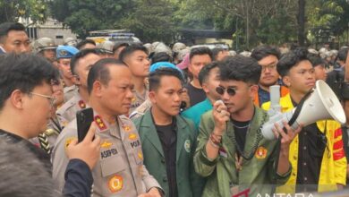 Hal ini tujuh nama anggota Polda Metro Jaya penabrak ojol ketika demo