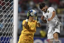 Klasemen akhir Grup J: Timnas U-23 Indonesia finis sikap kedua