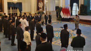 Daftar 25 pejabat & 10 Dubes yang tersebut yang dimaksud dilantik Prabowo pada Oktober 2025