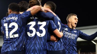 Klasemen Kejuaraan Inggris: Arsenal memimpindenganjarak tiga poin