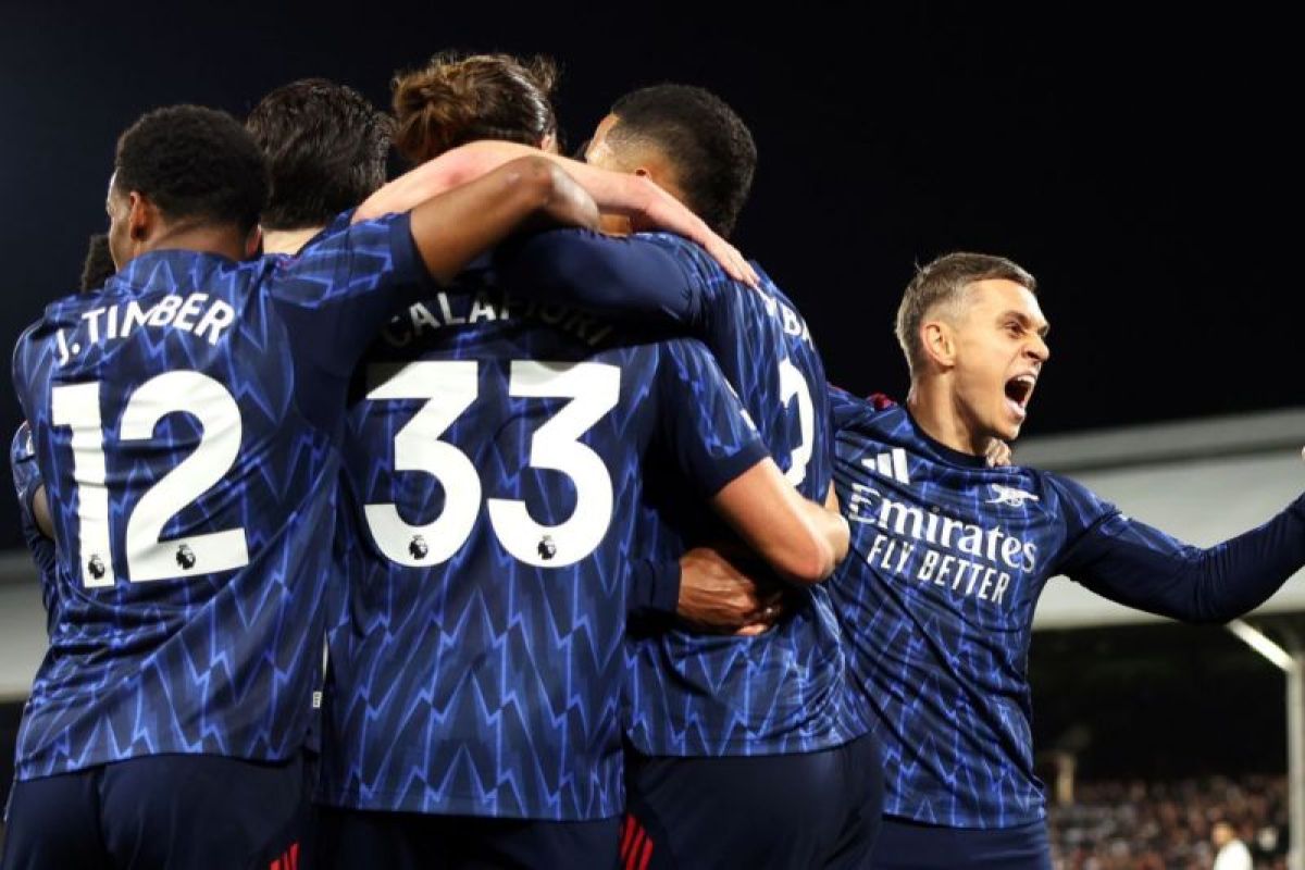 Klasemen Kejuaraan Inggris: Arsenal memimpindenganjarak tiga poin