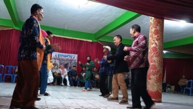 Ronggeng Duo Sejati Meriahkan Waktu senja Seni Budaya di dalam pada Pasaman
