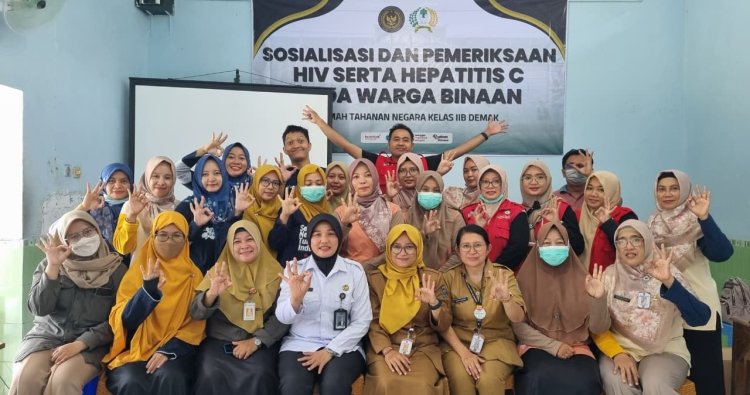 Cegah Penyakit Menular, Rutan Demak Gelar Sosialisasi kemudian Pemeriksaan HIV lalu juga Hepatitis C bagi Warga Binaan
