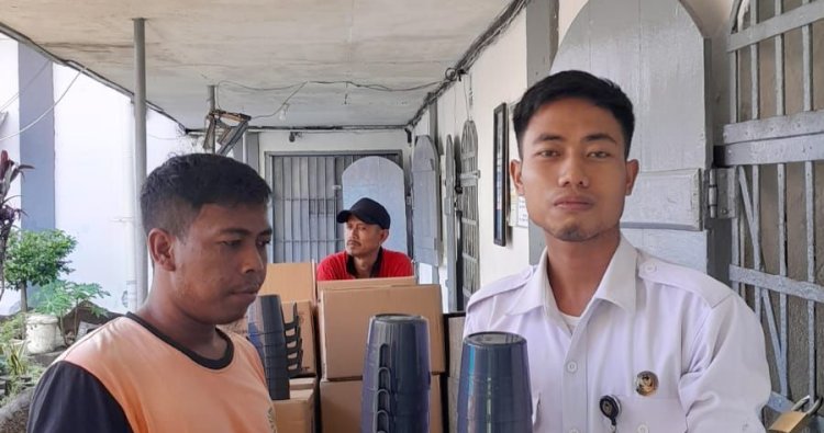Peduli Kesehatan, Lapas Cilacap Bagikan Alat Minum Pribadi untuk Warga Binaan