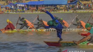 Makna juga filosofi pada balik aksi Pacu Jalur Kuantan Singingi Riau