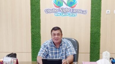 Ruang Kadisbudparpora Pusat Daerah Perkotaan Kediri Disulap Jadi Command Center DNC Tahun 2025