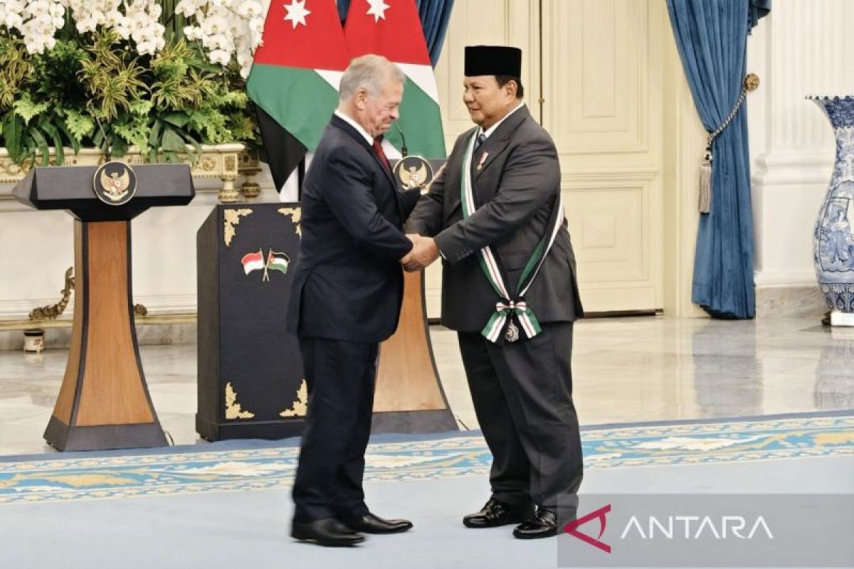 Kilas balik hubungan bersejarah Prabowo serta juga Raja Yordania