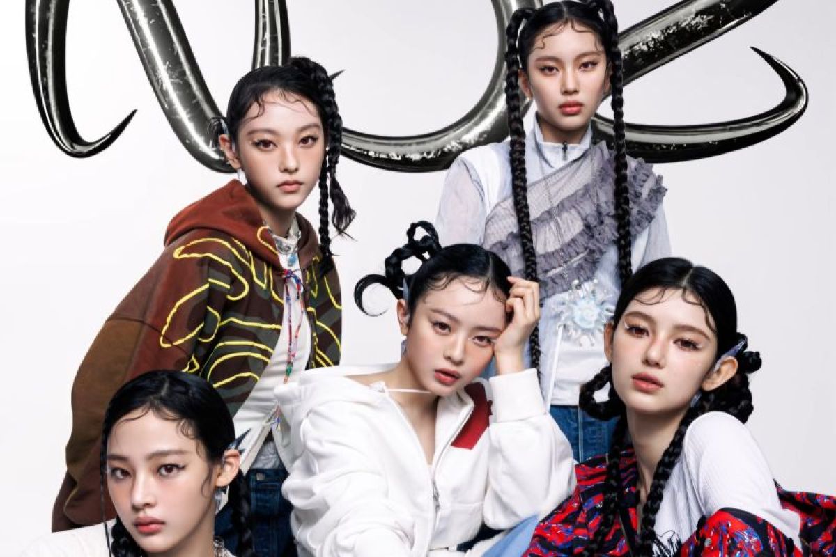 NJZ grup baru bagi Minji, Hanni, Danielle,Haerin kemudian Hyein