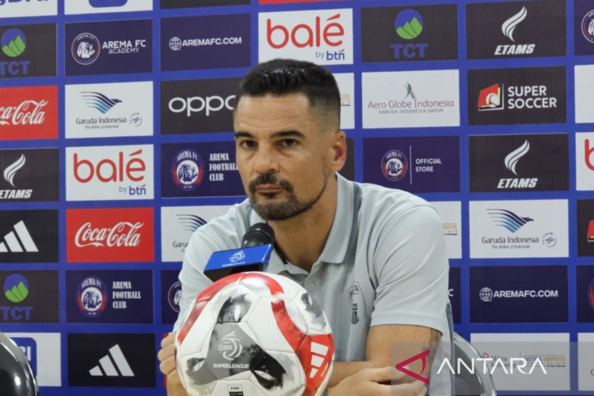 Kepelatihan kepala Persita puji perjuangan pemain tumbangkan Arema FC