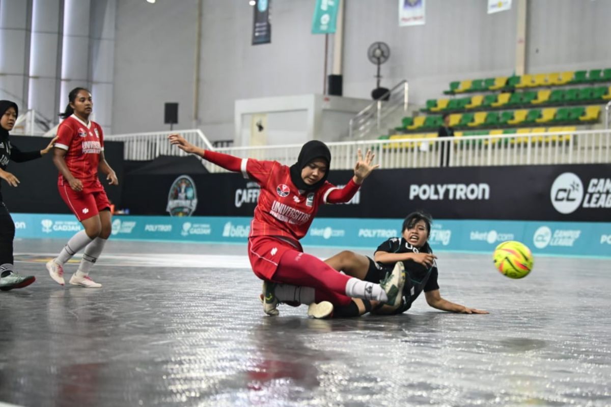 16 grup adu kemampuan rebut peringkat turnamen Campus League Futsal 2025