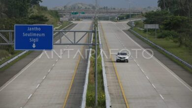 Daftar nilai tukar diskon 20% tarif tol trans Sumatra Nataru 2025/2026