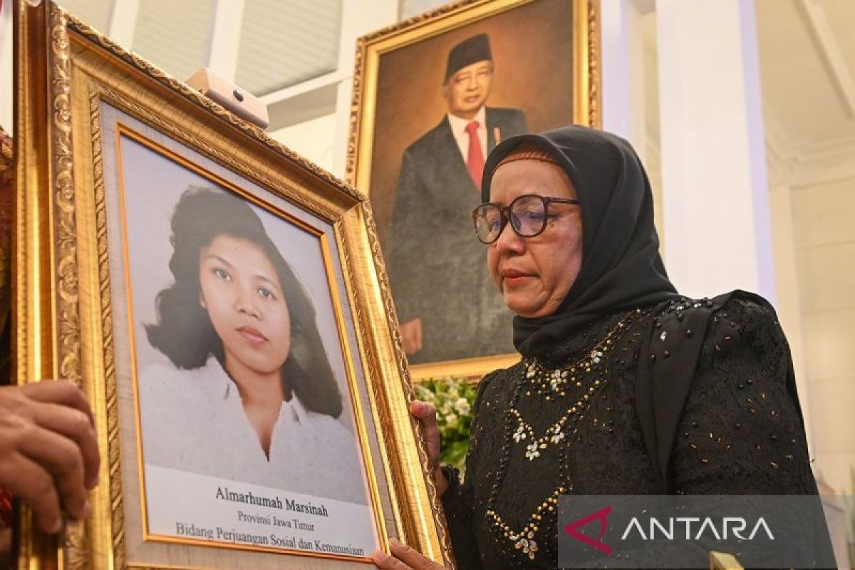 Sosok Marsinah, buruh tangguh yang digunakan dimaksud ditetapkan sebagai pahlawan