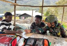 Pos TNI Satgas Yonif 408/Sbh Jadi Pelipur Lara Aspek Kesejahteraan Warga Goa Balim