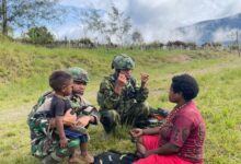 TNI Hadir ke Pedalaman Papua: Senyum Seimbang Warga Yugumuak