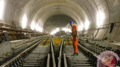 5 terowongan kereta api terpanjang pada dunia, dari Swiss hingga Spanyol