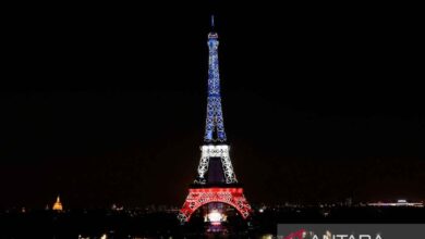 Selain Patung Liberty, Hal ini daftar landmark ikonik megah ke bola