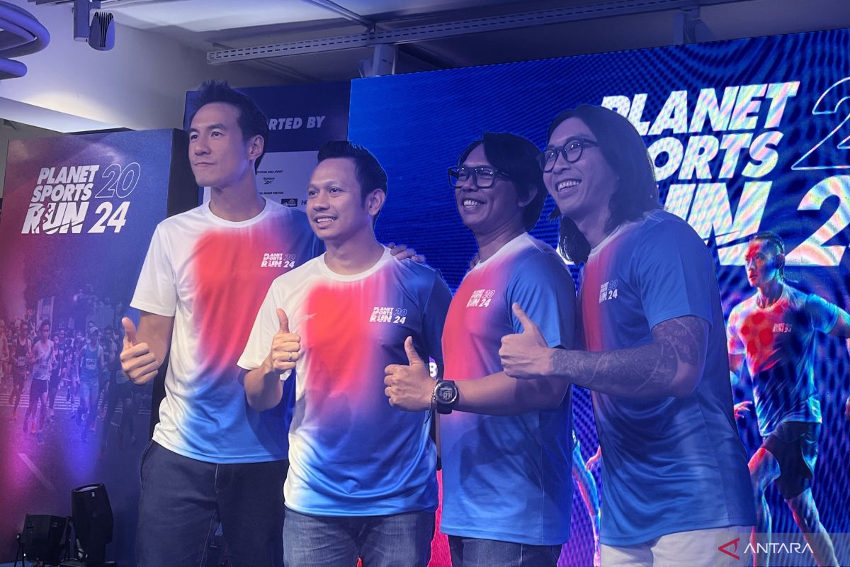 Planet Sports Run 2024 membantu gaya hidup penduduk fit dan juga melakukan pergerakan