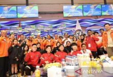 Ketua KONI Pusat menyingkap Kejuaraan Nasional Boling Junior 2026