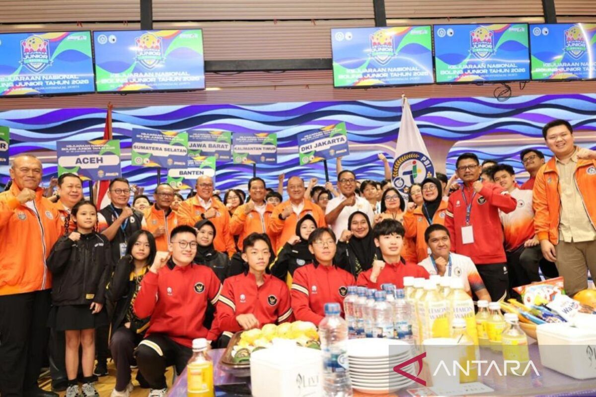 Ketua KONI Pusat menyingkap Kejuaraan Nasional Boling Junior 2026