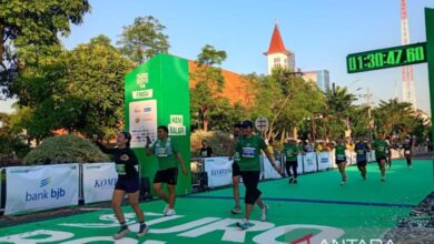 400-an partisipan Suroboyo 10K finis di di bawah 45 menit