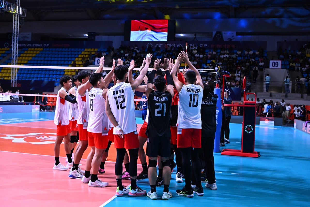 Tanah Air jaga asa AVC Cup pasca kalahkan Thailand