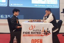 Muhamad Lutfi Ali gagal ke puncak klasemen JAPFA FIDE Rated