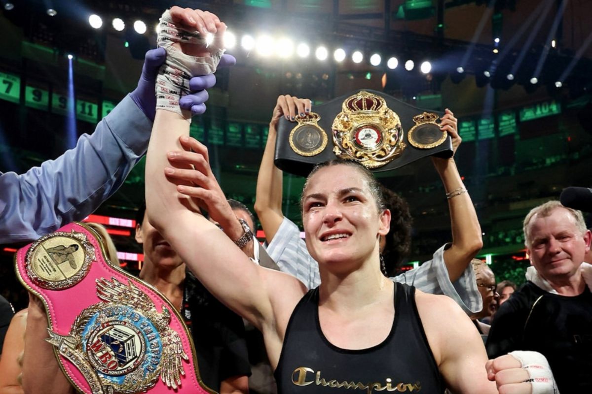 Pemegang tiga sabuk Katie Taylor hadapi Pili sebagai laga perpisahan