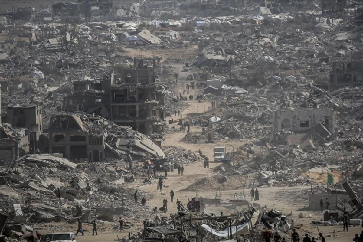 aksi organisasi Hamas kemudian faksi Palestina bahas kelanjutan gencatan senjata Daerah Kawasan Gaza