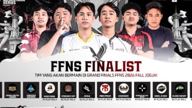 12 grup kunci tempat di pada grand finals FFNS 2026 Fall