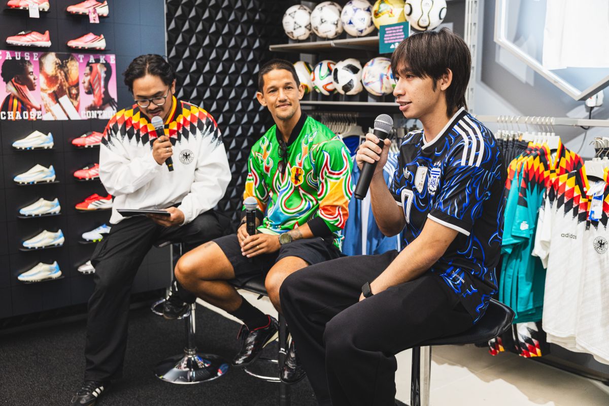 Irfan Bachdim kemudian Arlyansyah ramaikan membuka Home of Football