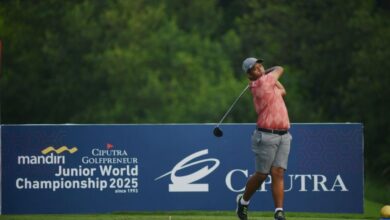 Pegolf divisi divisi junior Negara Negara Indonesia uji kemampuan pada MCGJWC 2026
